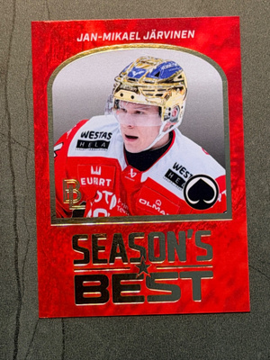 JAN- MIKAEL JÄRVINEN ÄSSÄT SEASON’S BEST GOLD /100