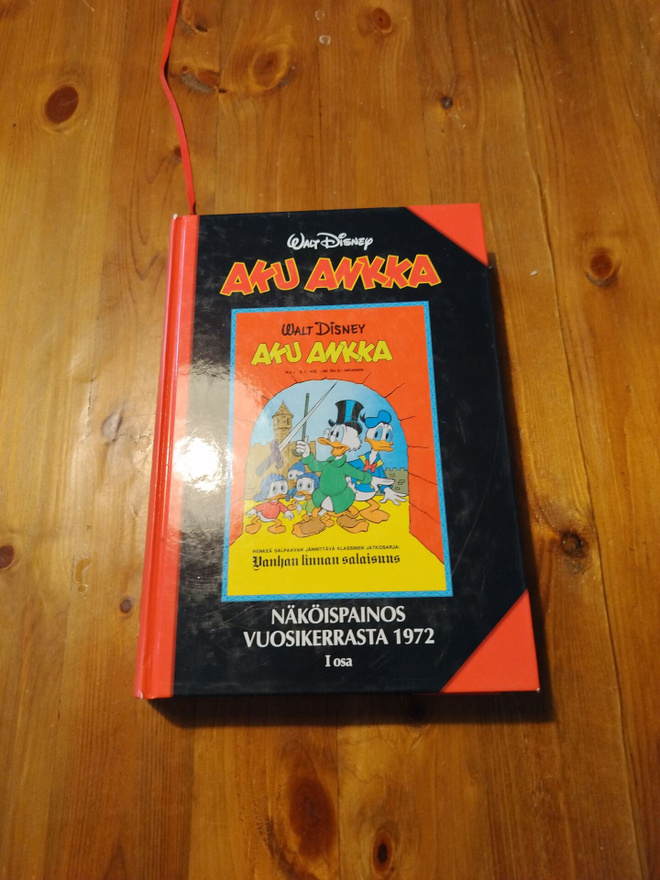Aku ankka näköispainos vuosikerrasta 1972 osa 1