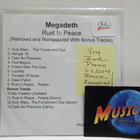 MEGADETH - RUST IN PEACE VERY RARE SLEEVE PROMO CD - pikkukuva 1