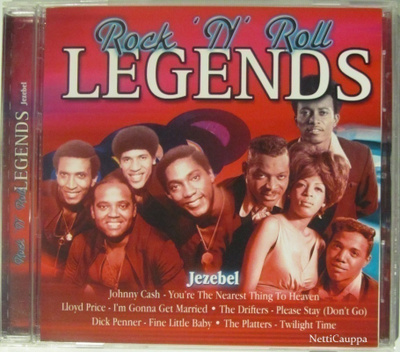 Various • Rock 'N' Roll Legends Jezebel CD