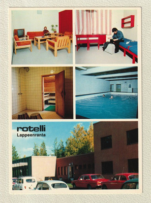 Postikortti: retkeilymaja Rotelli Lappeenrannassa