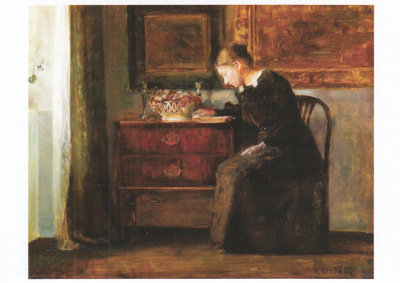 Carl Holsoe: Kirjoittava nainen