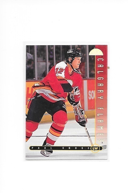 1995-96 LEAF #251 Paul Kruse Calgary Flames Gooni
