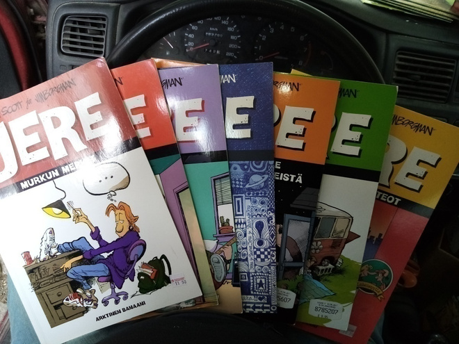 7 kpl JERE ALBUMIPAKETTI