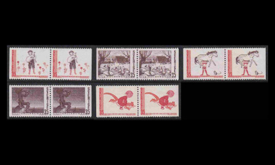 Ruotsi 657-61DD ** Satukuvituksia (1969)