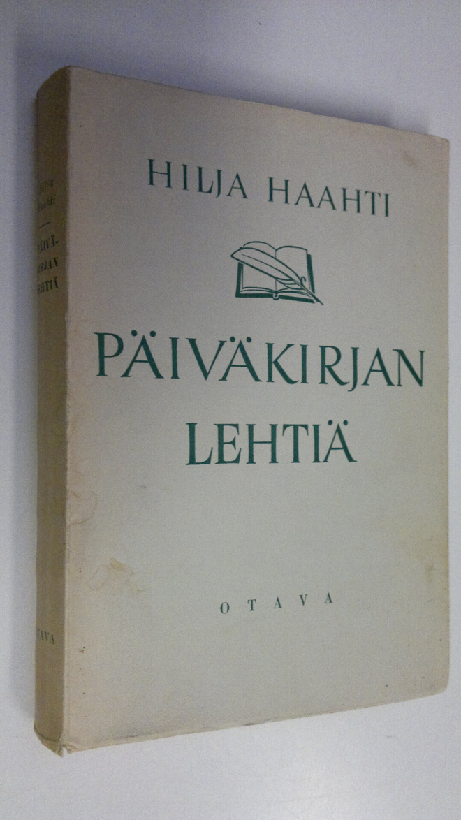 Hilja Haahti : Päiväkirjan lehtiä 1, Kolme julistajaa