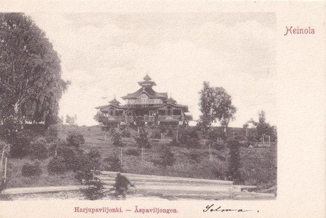 Heinola . Harjupaviljonki - Åspaviljongen -02   b504