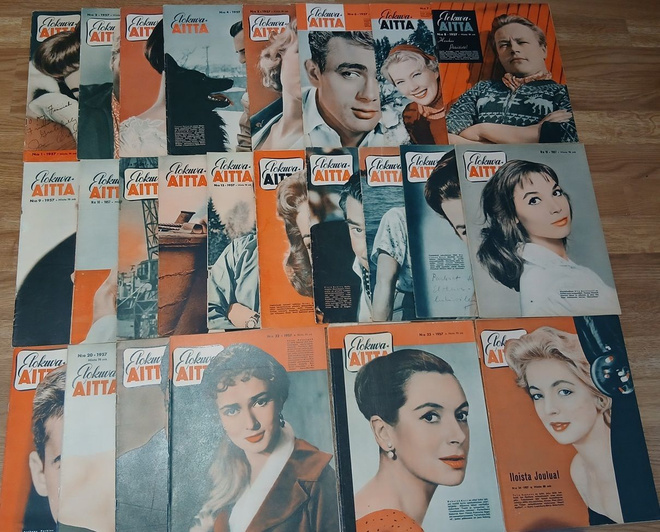 Elokuva-aitta Vuosikerta 1957 Lehdet 1-24