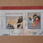 Postimerkkiblokki Myyttinen Pohjola - Keiju; 2 x 0,65€ - pikkukuva 1