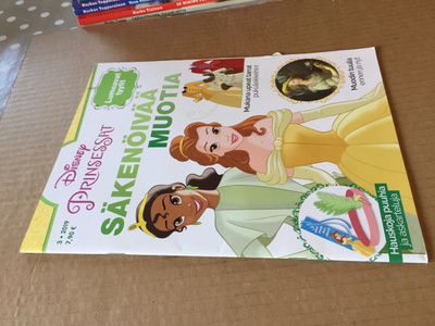 DISNEY PRINSESSA LEHTI 3/2019 HYVÄ