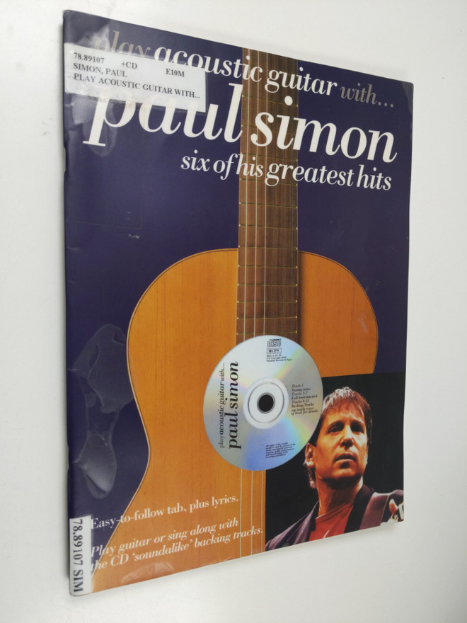 Paul Simon : Play Acoustic Guitar With Paul Simon Six Of ...