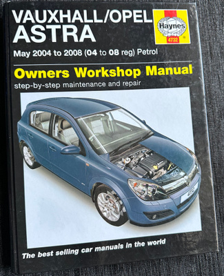 Haynes 4732 Vauxhall / Opel Astra 2004 – 2008 Petrol