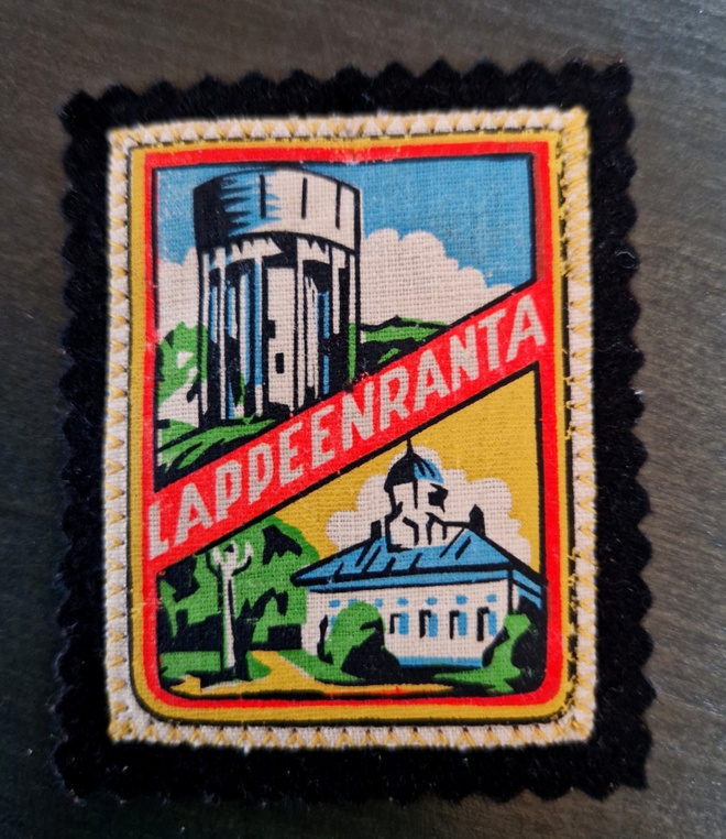 Lappeenranta Vintage kangasmerkki