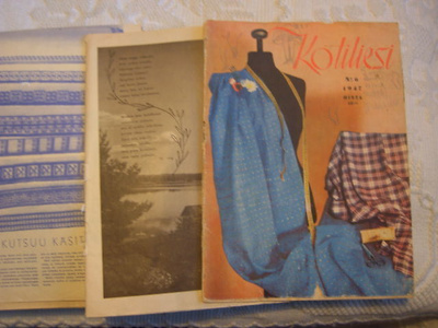 Vanha Kotiliesi v, 1947-46 3kpl