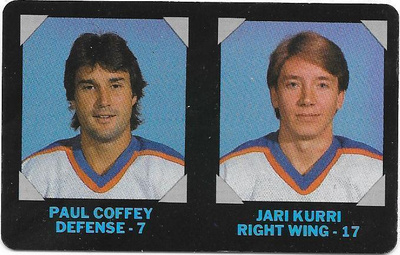 1985-86 7th eleven#6of25 Jari Kurri & Paul Coffey Edmonton