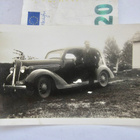 VANHA Valokuva KIVA Auto Bernard 1930-l - pikkukuva 1