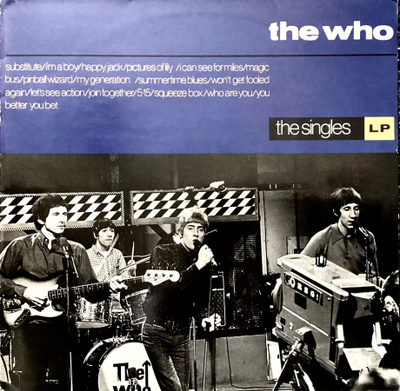 THE WHO: The Singles - LP.