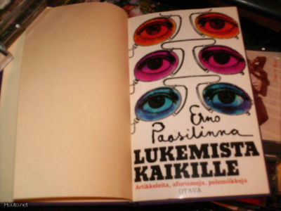 Erno Paasilinna  LUKEMISTA KAIKILLE ( 1 p. 1975 ) Sis.pk:t