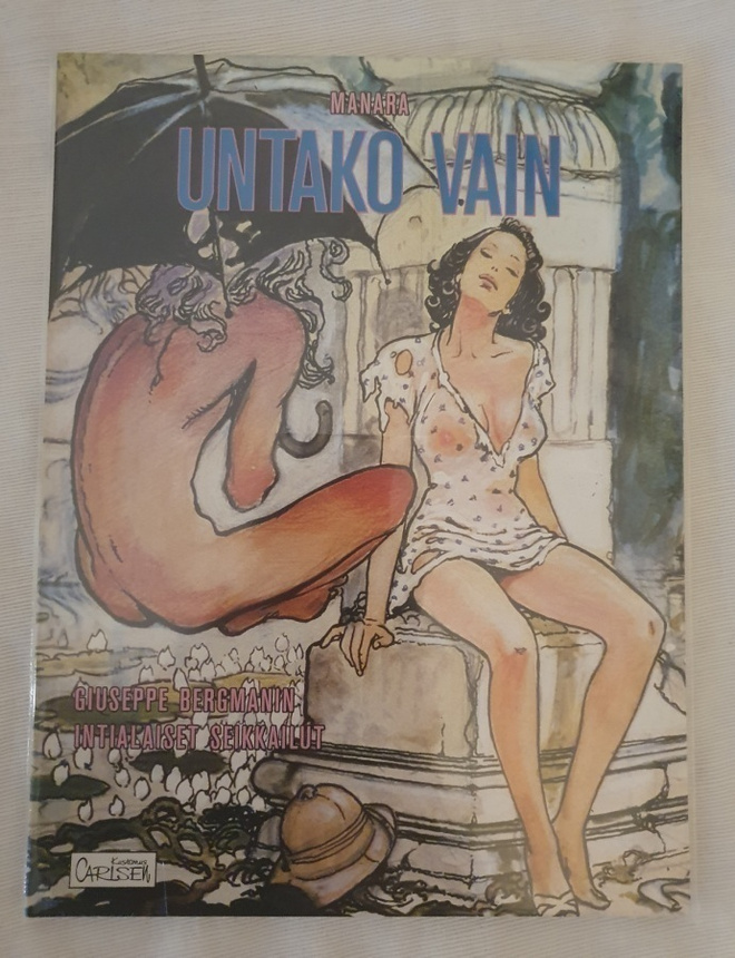 Manara: UNTAKO VAIN - keräilijälle  Mint kunto