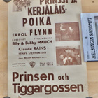 VANHA Elokuvajuliste Prinssi ja Kerjäläispoika 1941 E. Flynn - pikkukuva 1