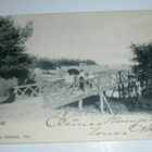 Terijoki, naiset, silta ja maalaismaisemaa, mv pk, p. 1906 - pikkukuva 1