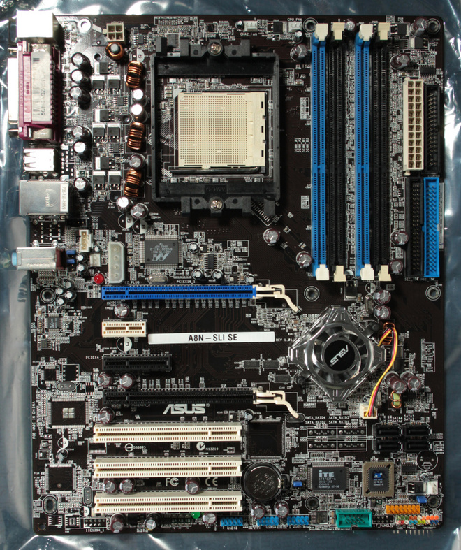 Socket 939 emolevy ASUS A8N-SLI SE