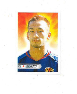 2006 Mundocrom FIFA World Cup #403 Hidetoshi Nakata , JPN