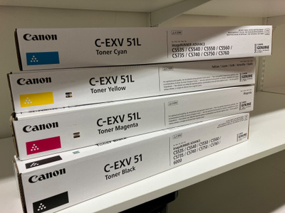 Canon C-EXV 51L värikasetteja 4kpl