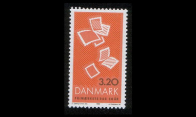 Tanska 960 ** Postimerkin päivä 50v (1989)