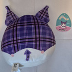 Squishmallows Sanrio Purble Plaid h=20 cm (#3317) - pikkukuva 2