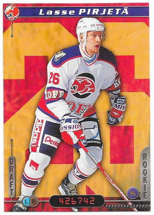 2000-01 CardSet #259 Lasse Pirjetä HIFK