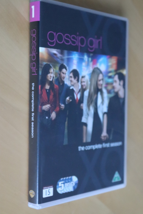 5DVD Gossip Girl kausi 1 Season ( 2007-2008 )