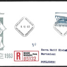 FDC 1963 Yleismerkki  Paraisten silta 1,75 mk  LaPe 583 - pikkukuva 1