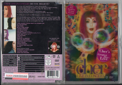 cher live in concert (29 387) k DVD 90min