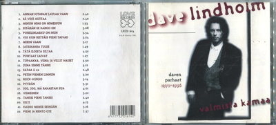 DAVE LINDHOLM . CD-LEVY . VALMISTA KAMAA