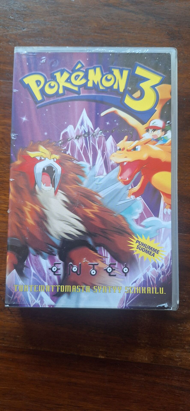 Pokemon 3, vhs