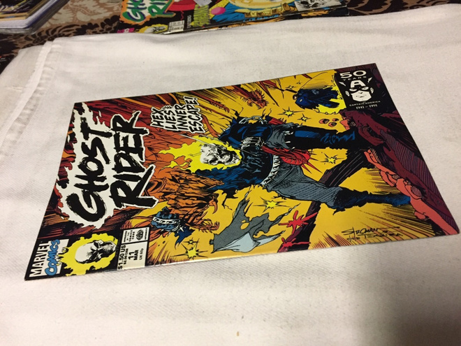 MARVEL GHOST RIDER 11/1991 HYVÄ