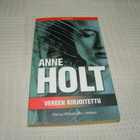 Anne Holt Vereen kirjoitettu -pok - pikkukuva 1