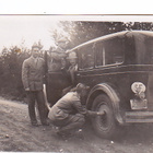 VANHA Valokuva UPEA Auto 1920-l 11,5 x 7 cm - pikkukuva 1