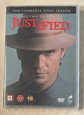 Justified: Kausi 6 (3DVD) Timothy Olyphant (UUSI)