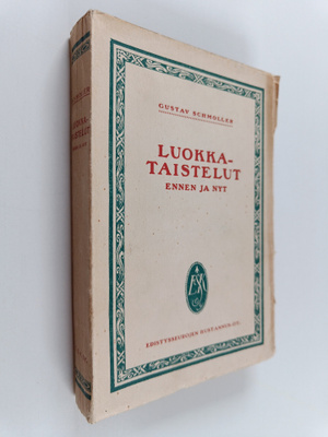 Gustav Schmoller : Luokkataistelut ennen ja nyt