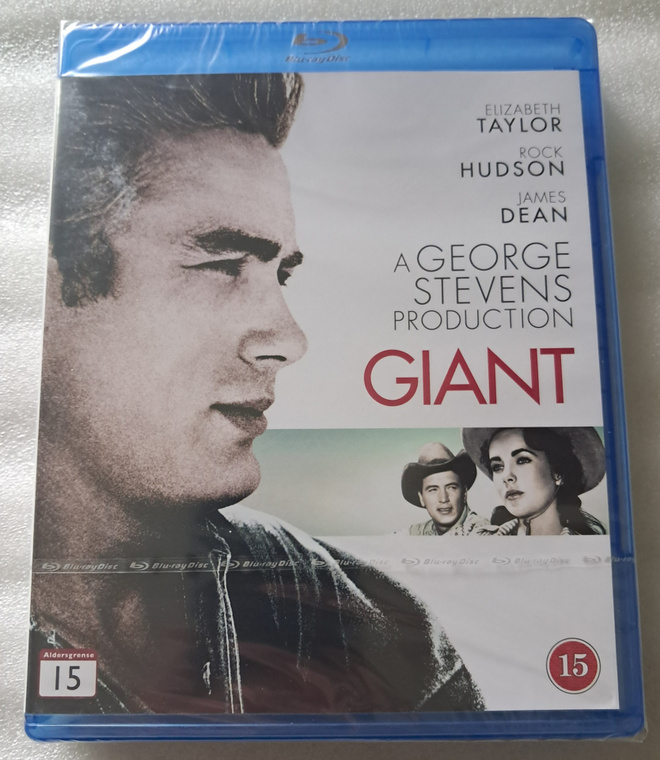Giant - Jättiläinen  Blu-Ray  Uusi