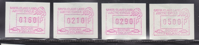 ATM 1990 Santa Claus Land II  postituoreena.