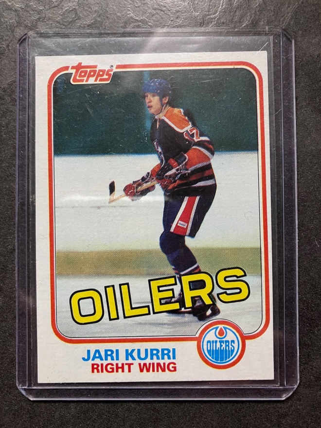 1981-82 Topps Jari Kurri Rookie # 18