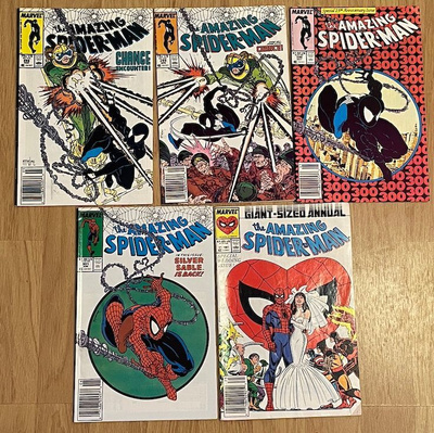 The Amazing Spider-Man nrot 298-301 + Annual 21
