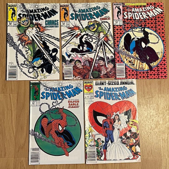 The Amazing Spider-Man nrot 298-301 + Annual 21