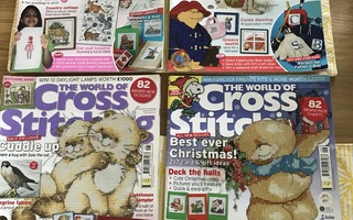 Ristipistolehtiä 4 kpl The World of Cross Stitching