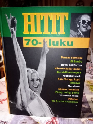 Nuottikirja : HITIT 70-LUKU ( SIS POSTIKULU)