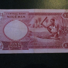 NIGERIA  ONE POUND 1967 P-8   (K13-S8) - pikkukuva 2