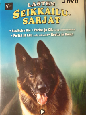 Lasten seikkailusarjat 4DVD